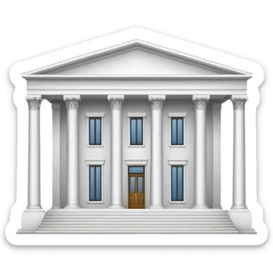 embassy building with columns, no flag sticker