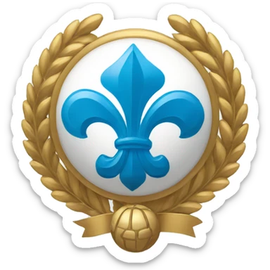 Olympique de Marseille logo sticker