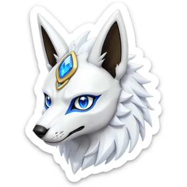 Anubis-Gatomon-Vernid-Protogen-Digimon-Fakémon-Pokémon-creature  sticker