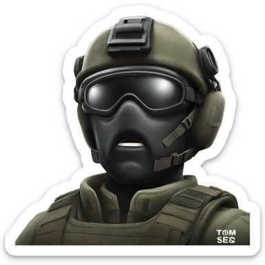 Show me mute from Tom clancy's rainbow 6 seige sticker