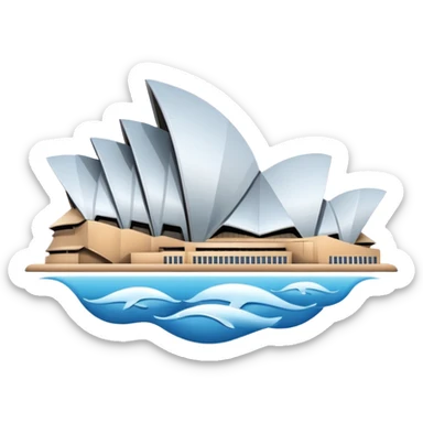 salesforce symbol with sydney opera house sticker
