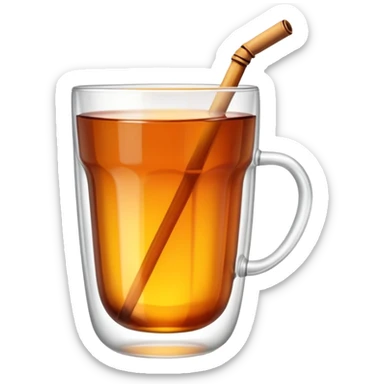 Honey lemon black tea  sticker