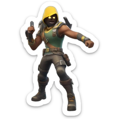 Fortnite skin clash sticker