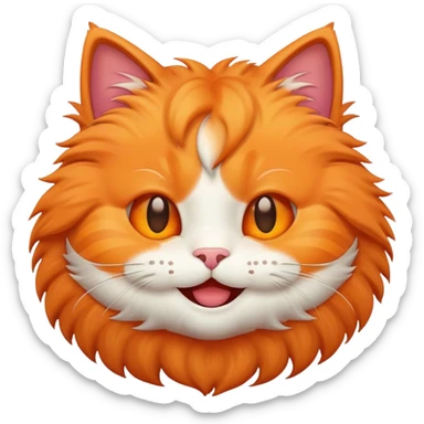 Emogi de gato sticker