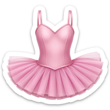 pink ballet tutu sticker