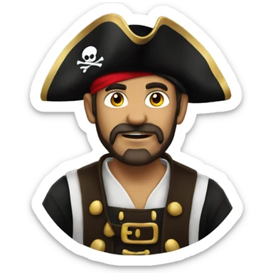  pirate  sticker