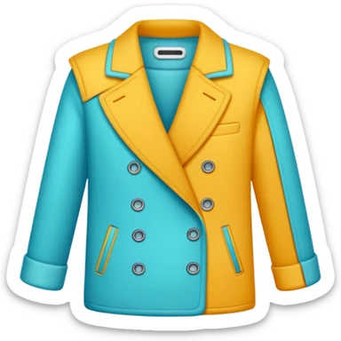 Clothes cool sticker