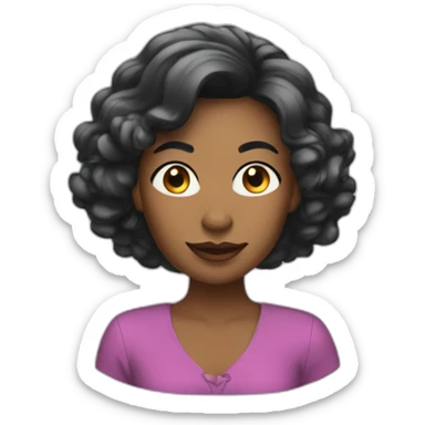 Miss Monique  sticker
