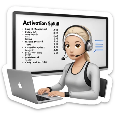 Activation (21-Day Skill Sprint) •	Curated playlists •	Leaderboard •	Reflection posts sticker
