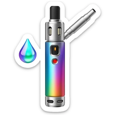 A vape sticker
