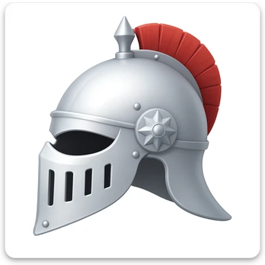 Make the helmet a much lighter silver and remove any gold parts. The original style is emoji style, but since emoji style does not support editing, please keep the look consistent with emoji style while making these changes. sticker