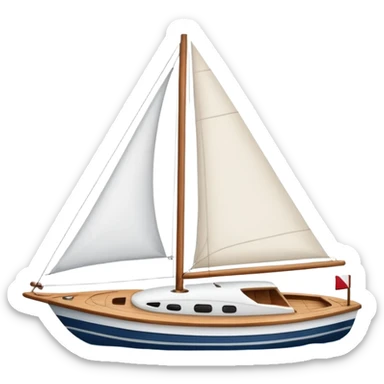 sailboat sticker