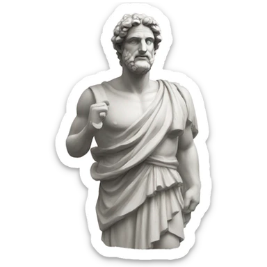 Greek statue  sticker