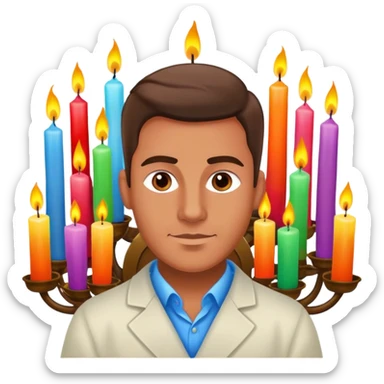 trader candles sticker