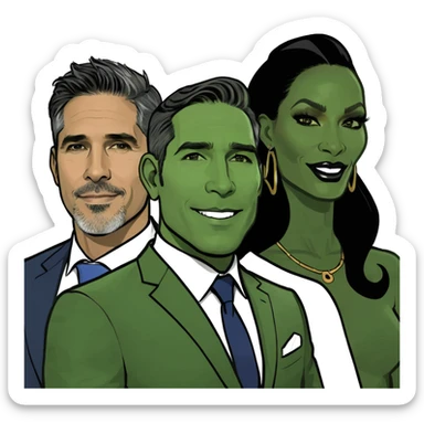 Josh king jetset Madrid celebrity millionaire Grant Cardone Alex hormozi Iman gadzhi business parrners sticker