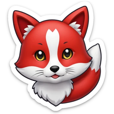 A sticker that reads : “Arifox_vt livestream vtuber hangout” that mimics the parental advisory explicit content stickers sticker