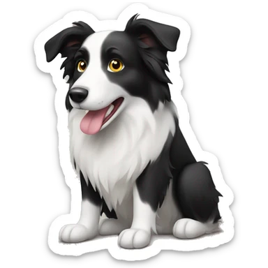 border collie sticker