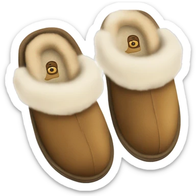 UGG slippers  sticker
