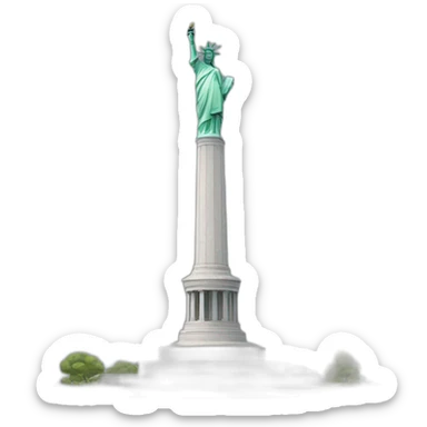 the freedom Monument sticker