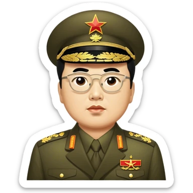 Comrade General Kim Il Sung sticker