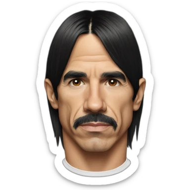 anthony kiedis 1989 sticker