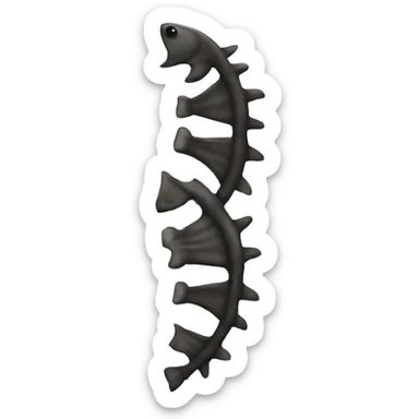 fishbone sticker