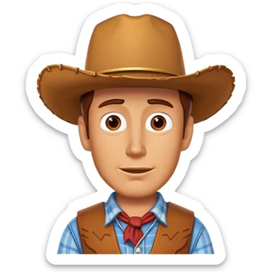 Woody from Toy Story sticker