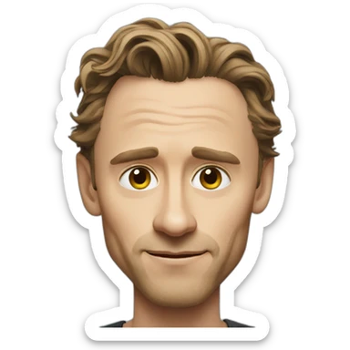 tom hiddleston sticker