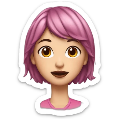 cereza maquillad sticker