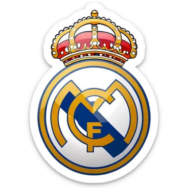 real madrid logo  sticker