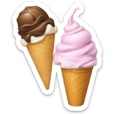 Café helado  sticker