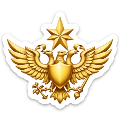 the diplomats logo sticker