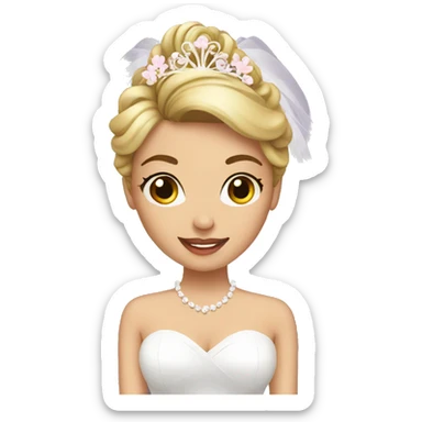 bridal shower sticker