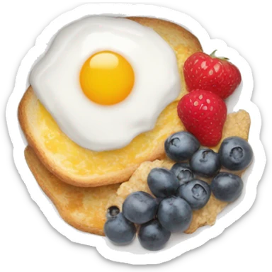 breakfast bowl sticker