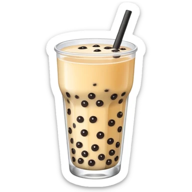 boba tea sticker