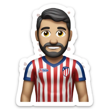 atletico de Madrid fan sticker