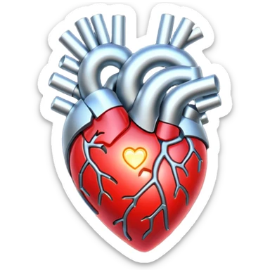 Cœur mécanique sticker