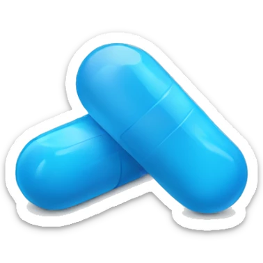 blue pills sticker