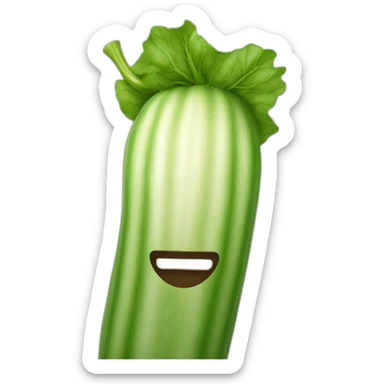 zucchini (vegetable) sticker