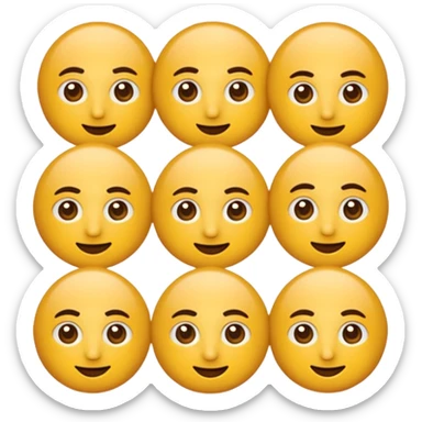 Gözleri yıldızlı emoji sticker