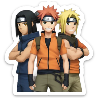 naruto team 79 sticker