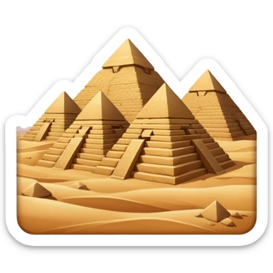 Pyramids sticker