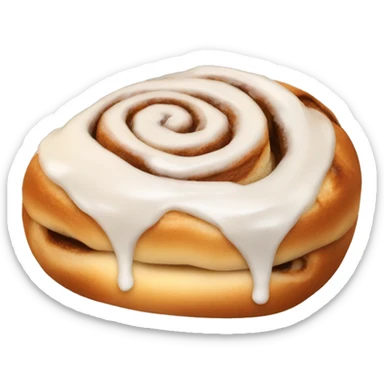 Cinnamon roll sticker
