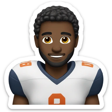 wide receiver sticker