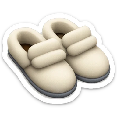 cozy slippers sticker