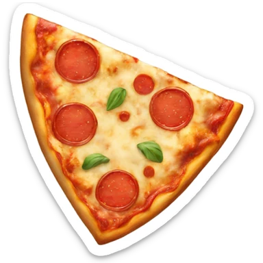 Beautiful slice of pizza  sticker