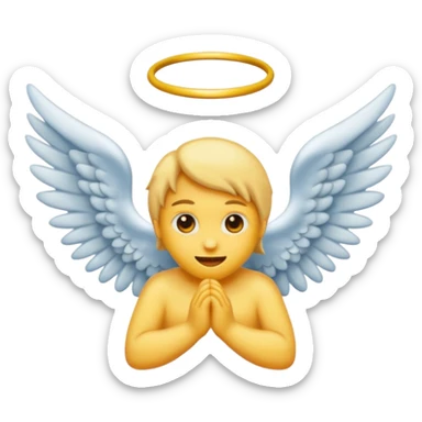 Créé un emojis d'un Ange et Demon s'entrelacent sticker