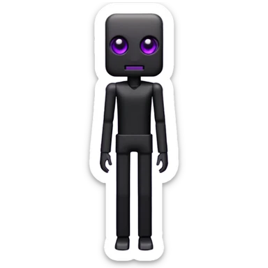minecraft, Enderman sticker
