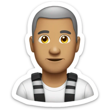Inmate emoji sticker
