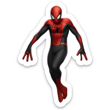 Spider man miles morales sticker